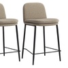 Image 21: Lot de 2 chaises de bar "Amir" de DOOSENSE