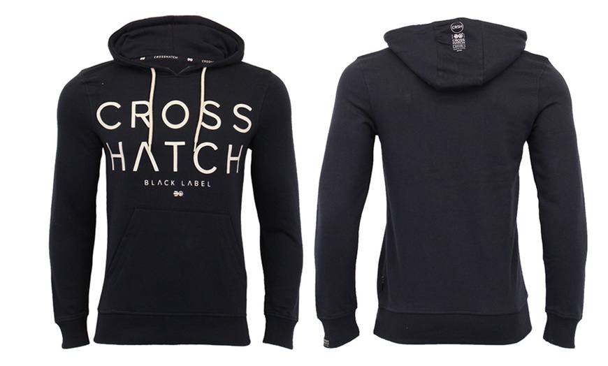 Image 5: Crosshatch Pullover Hoodie