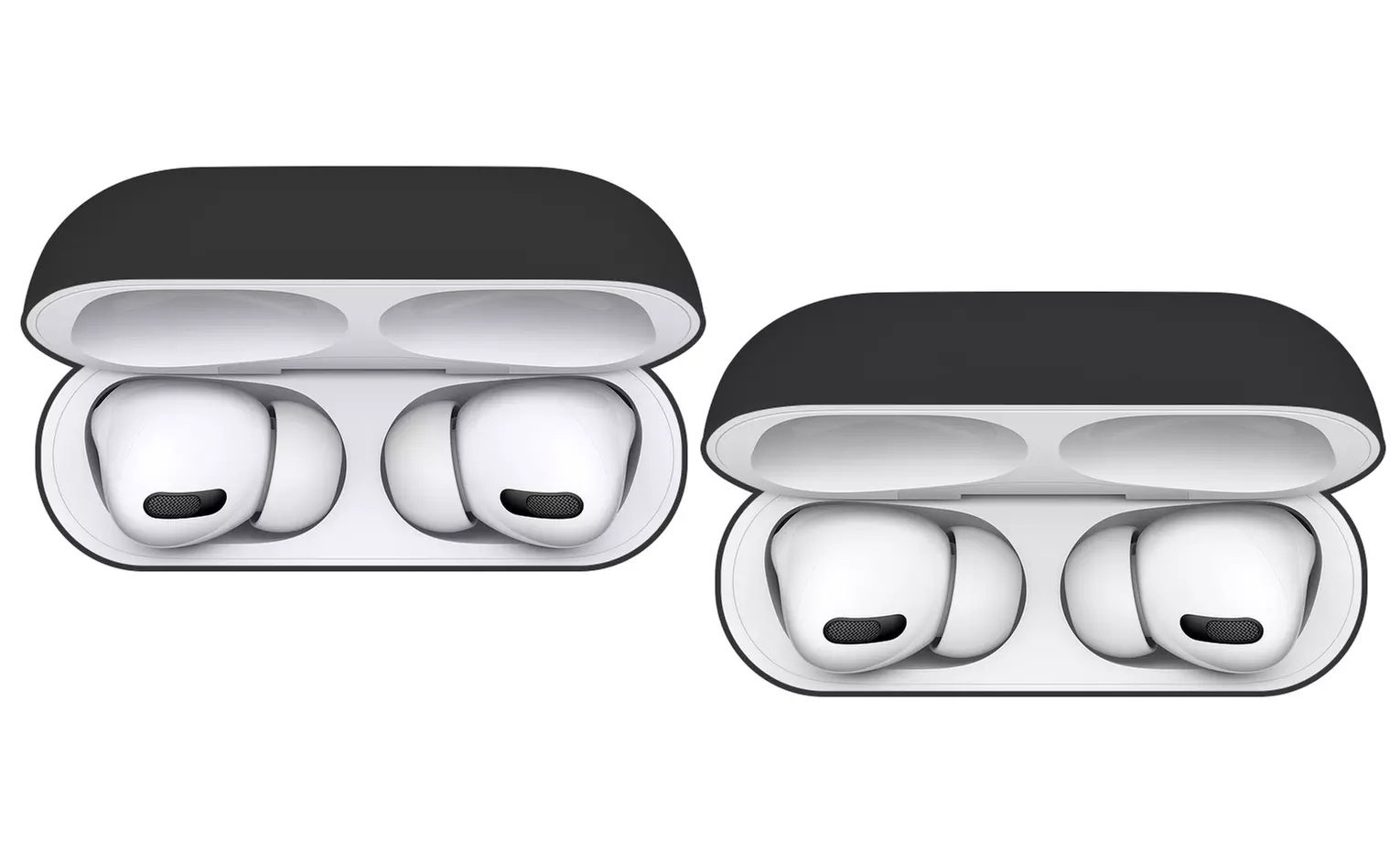 One or Two AirPods® Pro Cases with Detachable Carabiner