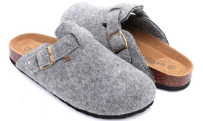 womens felt clogs