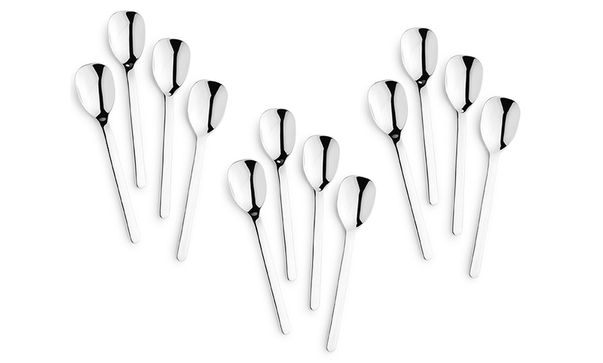 Image 10: Polished Steel Cutlery Set