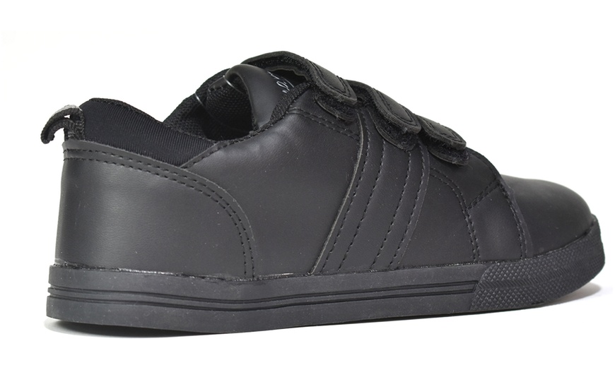 Image 3: Double Strap School Shoes