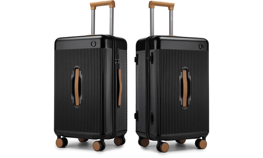 Image 4: 24-Inch Hard Shell Suitcase in Various Colours