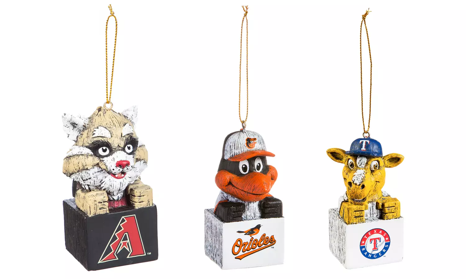 Evergreen Enterprises MLB Mascot Ornament (Diamondbacks, Orioles & Rangers Available) - Primary Image