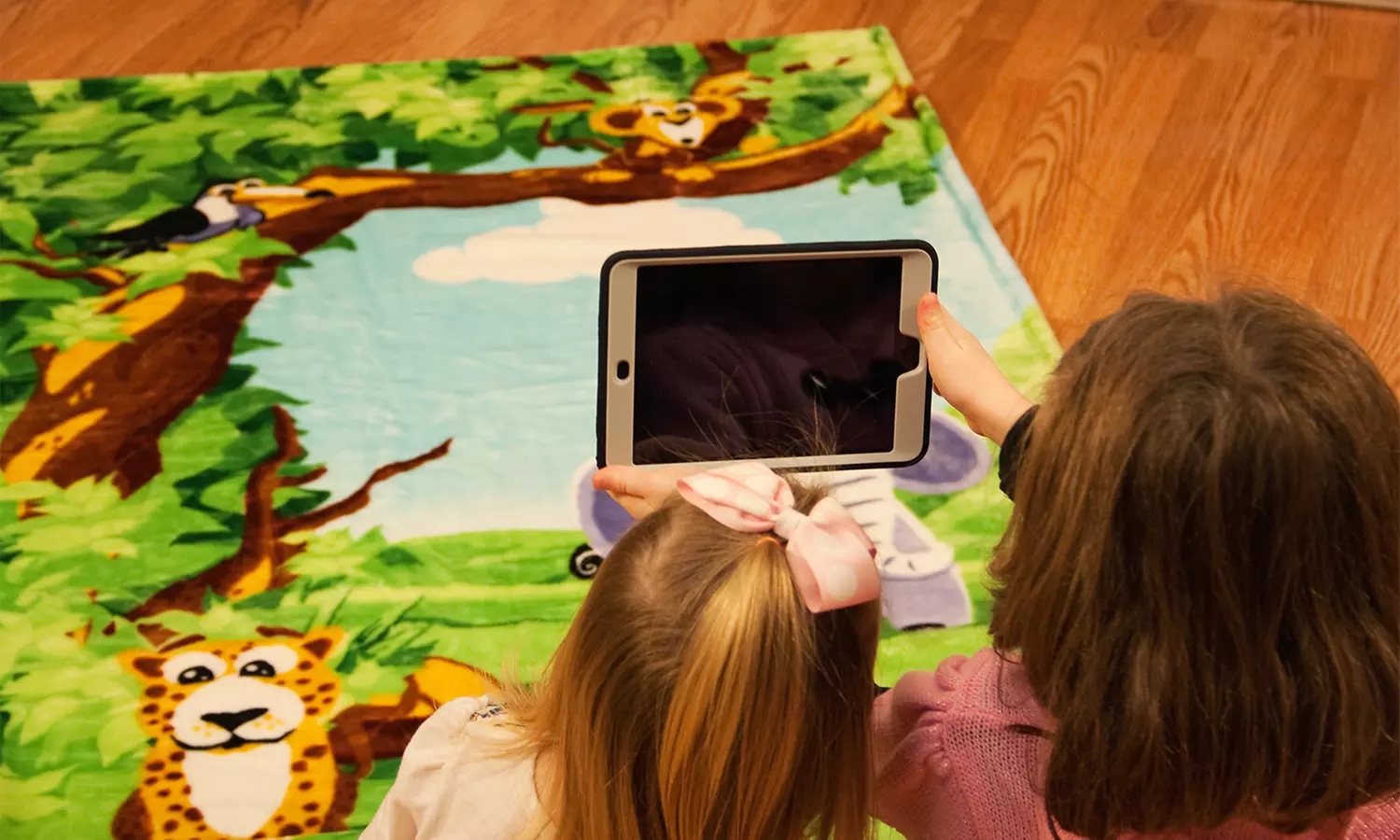 Animates Augmented Reality Jungle Blanket - Primary Image