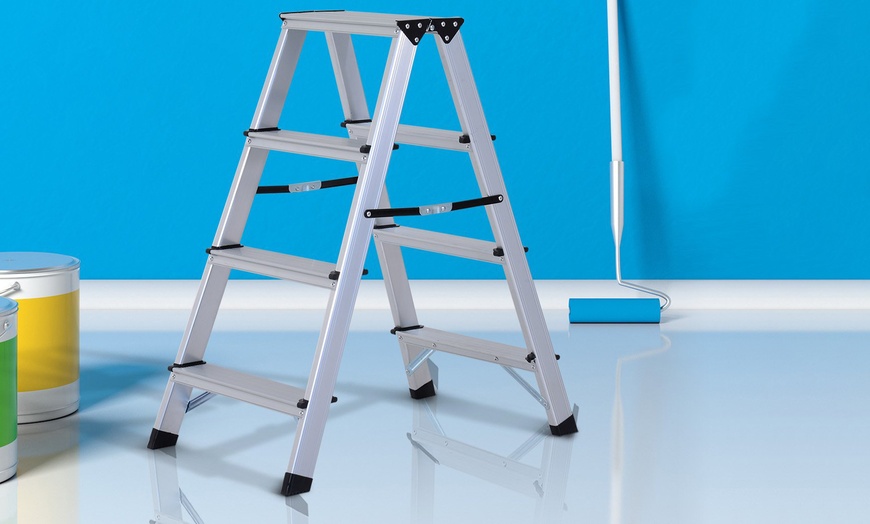 Image 2: HomCom Stepladder Selection