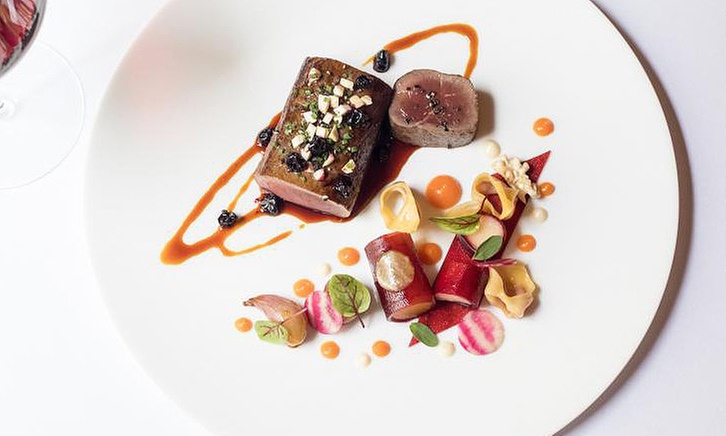 Menu raffiné pour 2 personnes