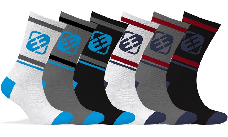 Image 4: Lot de 6 chaussettes Freegun unis pour homme