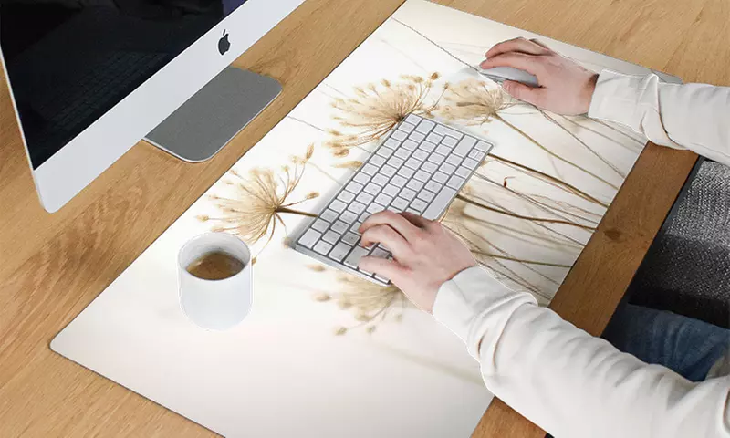 Tapis de bureau avec Hello Deco