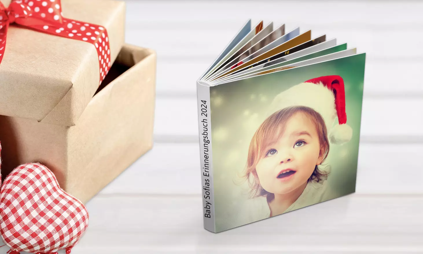 Foto-Taschenbuch mit Flachbindung