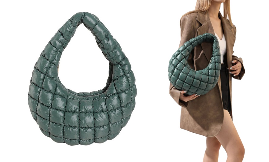 Image 4: Fashion Wrinkle Bubble Handbag