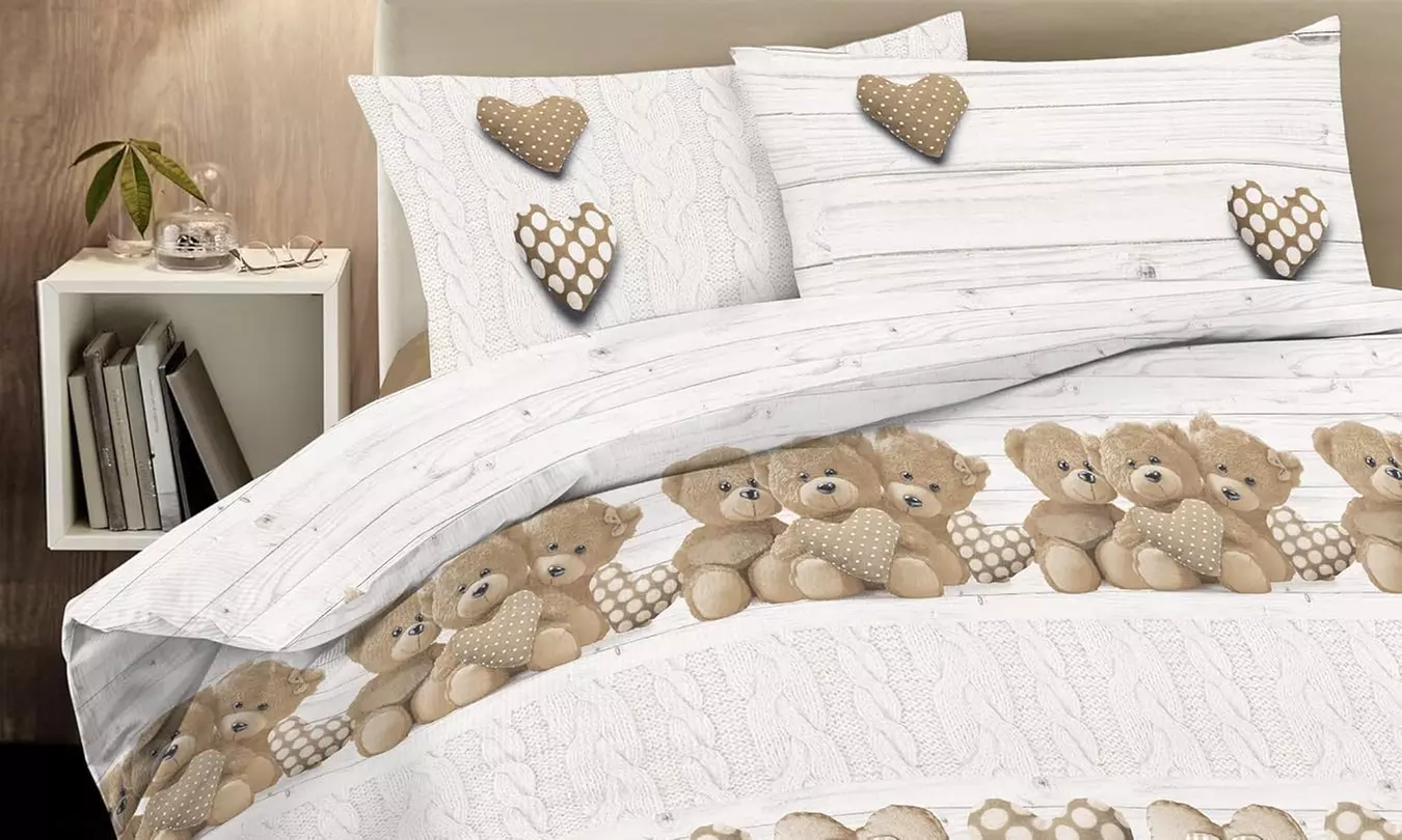 Parure copripiumino in cotone