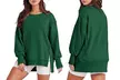 Sweatshirt ample avec fente latérale pour femme, taille et coloris au choix - Image 5