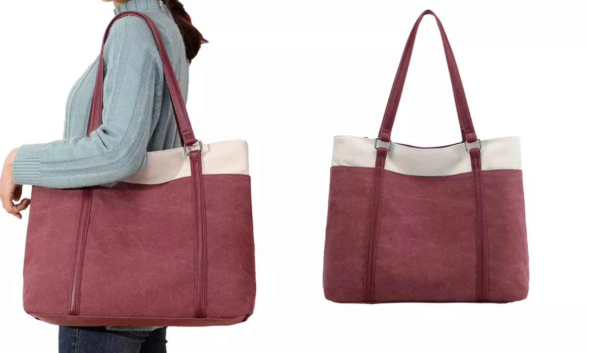 Women's Canvas design Work Tote Bag