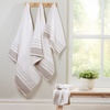 Image 6: Dakota 6-Piece Towel Bale - 500gsm Cotton, Soft, Striped Design