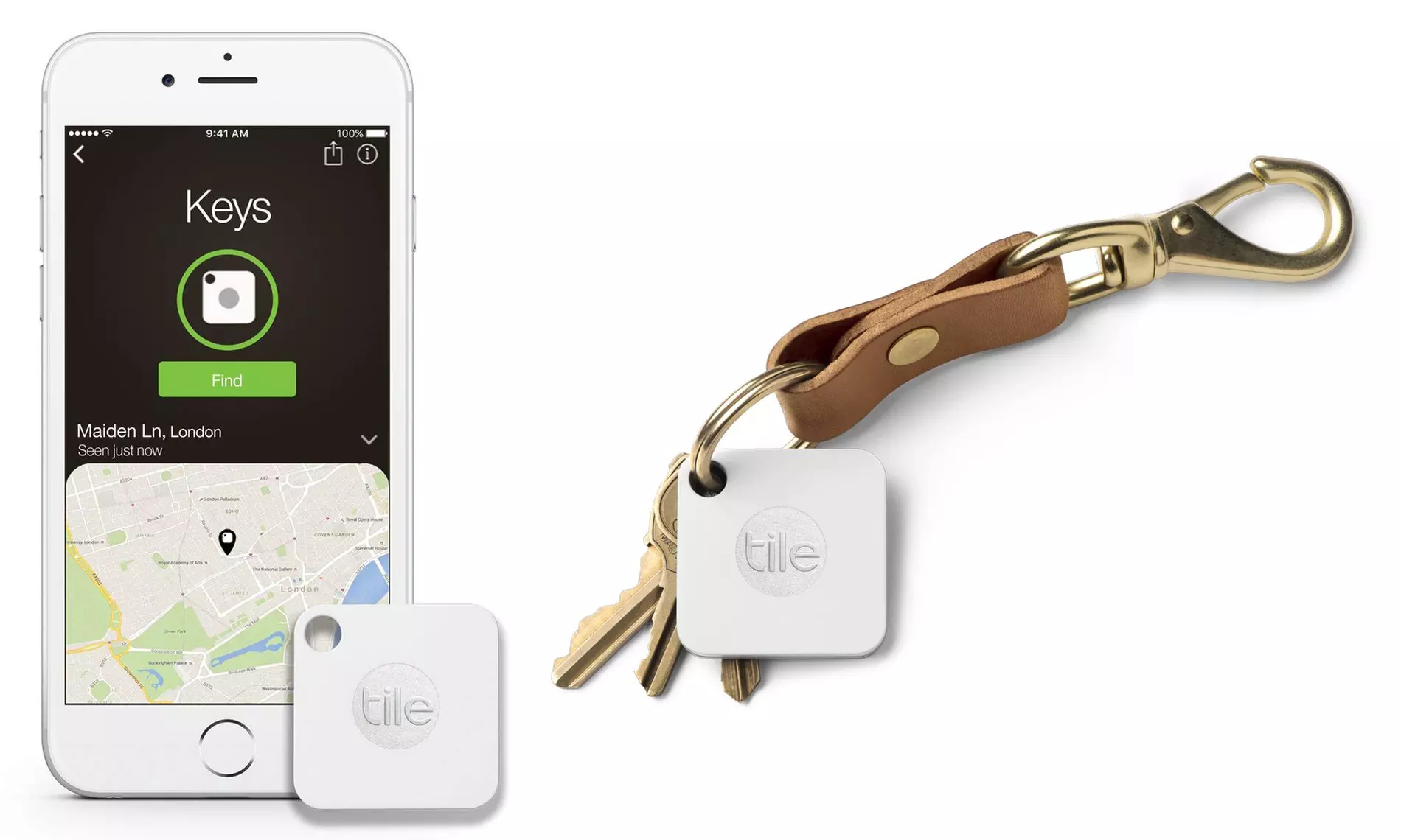 Tile Mate EC-06001 Key and Phone Finder - Primary Image