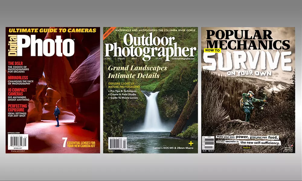 One-Year Subscription to Digital Photo, Popular Mechanics, or Outdoor Photographer Magazine (Up to 33% Off) - Primary Image
