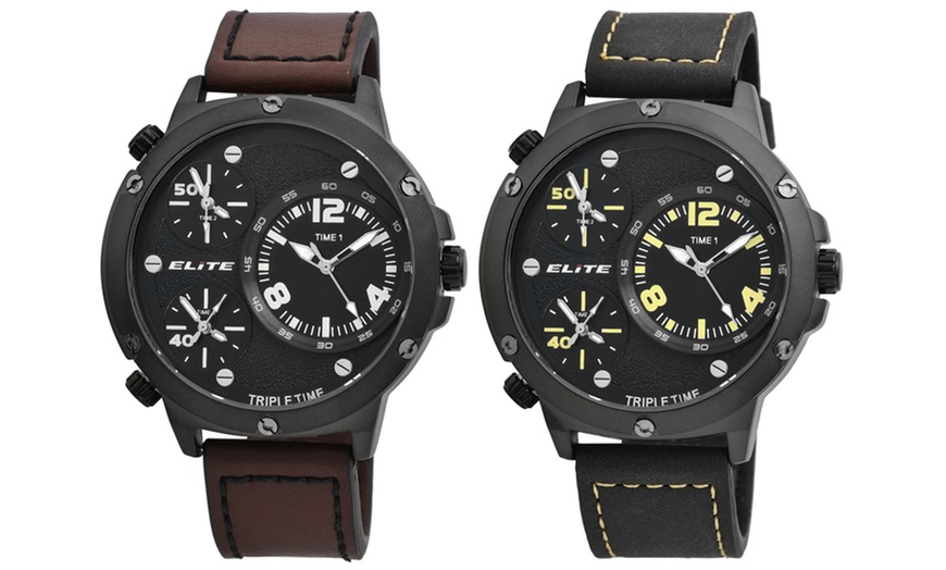 Image 47: 1 ou 2 montres Elite pour homme