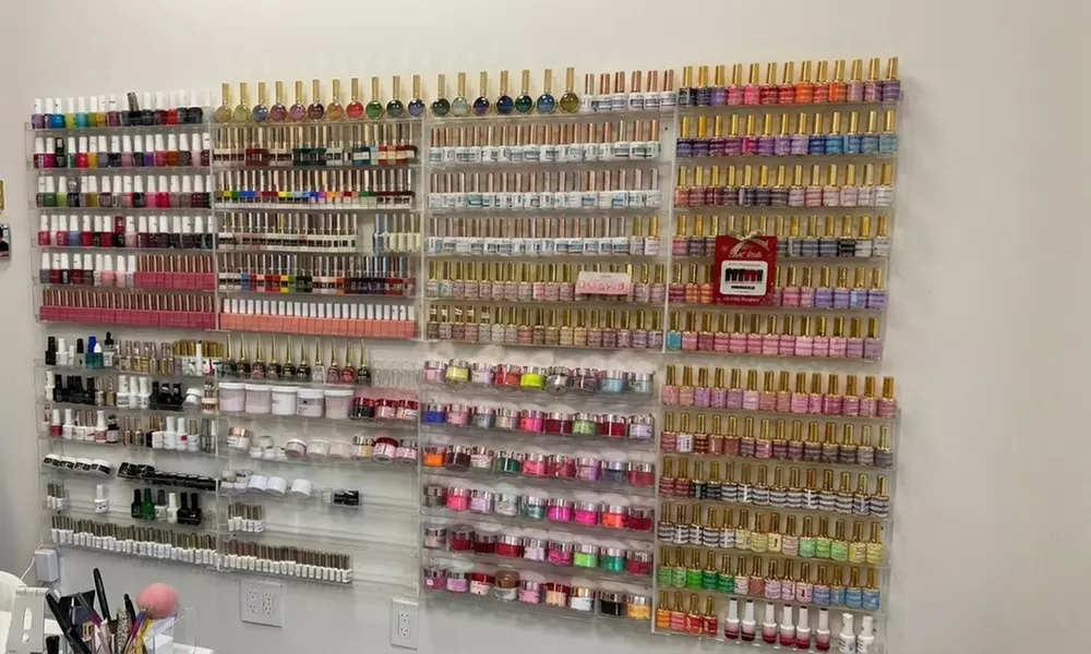 Get Gel Manicure/Pedicure, Acrylic/Liquid Gel Full Sets, or More