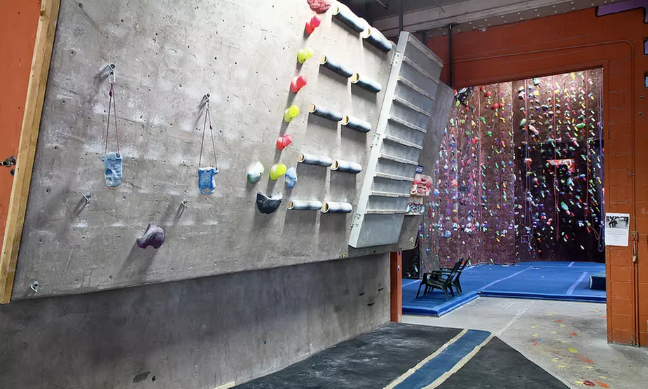 Indoor Rock Climbing with Optional Intro Class at Brooklyn Boulders (Up to 65% Off) - Second Medium