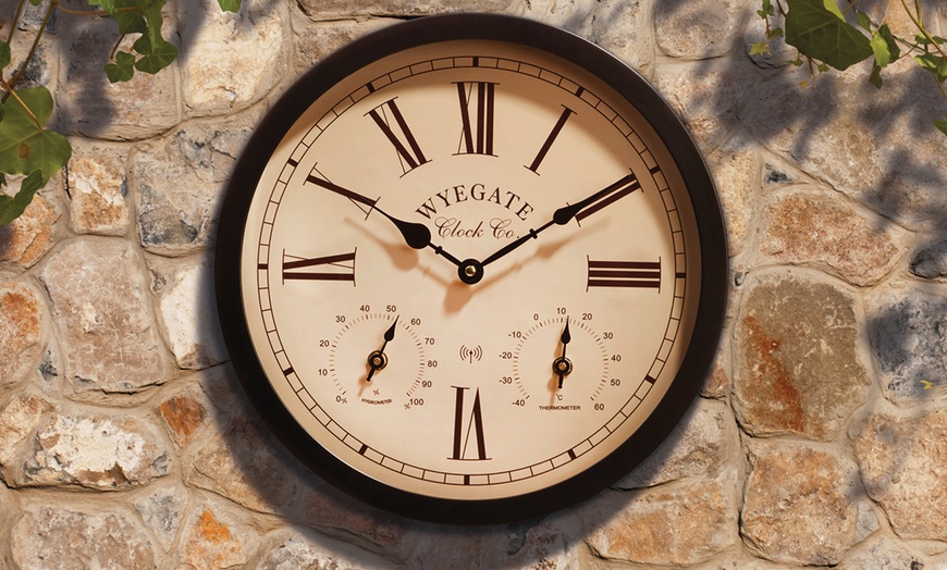 Image 6: Wyegate Garden Wall Clock