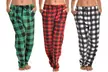 3-Pack Angelina Cozy Fleece Pajama Pants with 2 Front Pockets - Second Medium