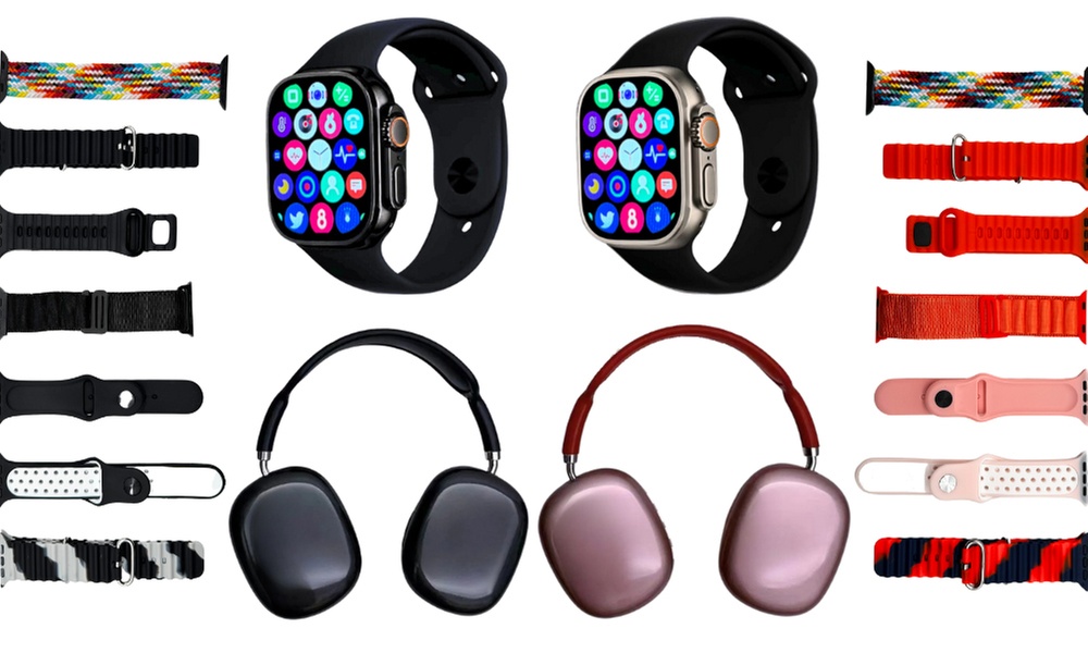 2-in-1 Set Bluetooth-Kopfhörer & Smartwatch