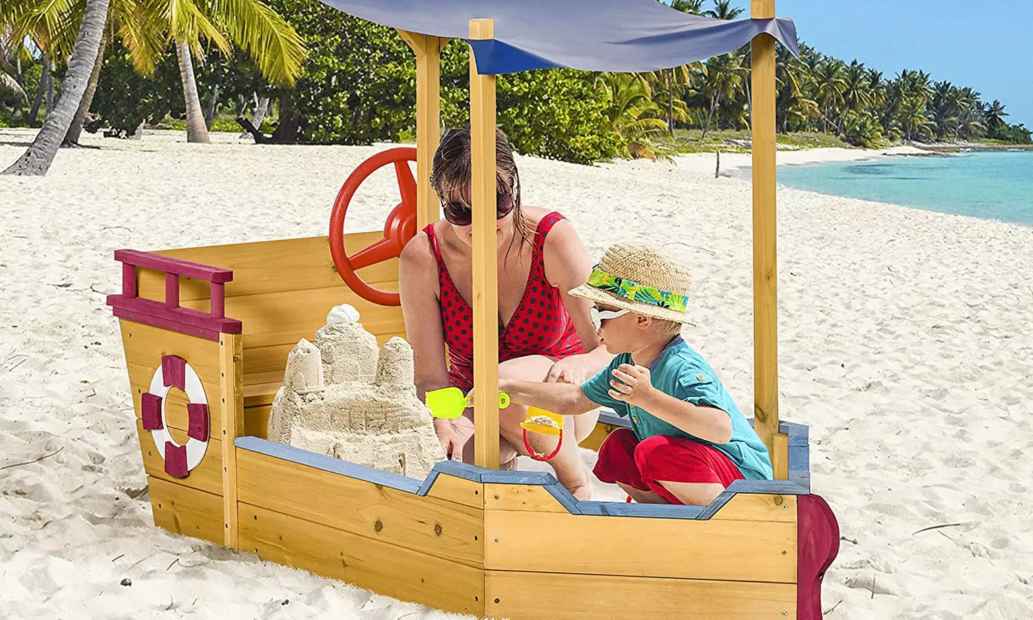 Outsunny Kid's Sandpit Sandbox Selection