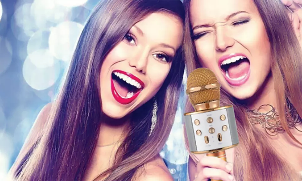 Jamsonic Wireless Bluetooth Karaoke Microphone with Speaker - Second Medium