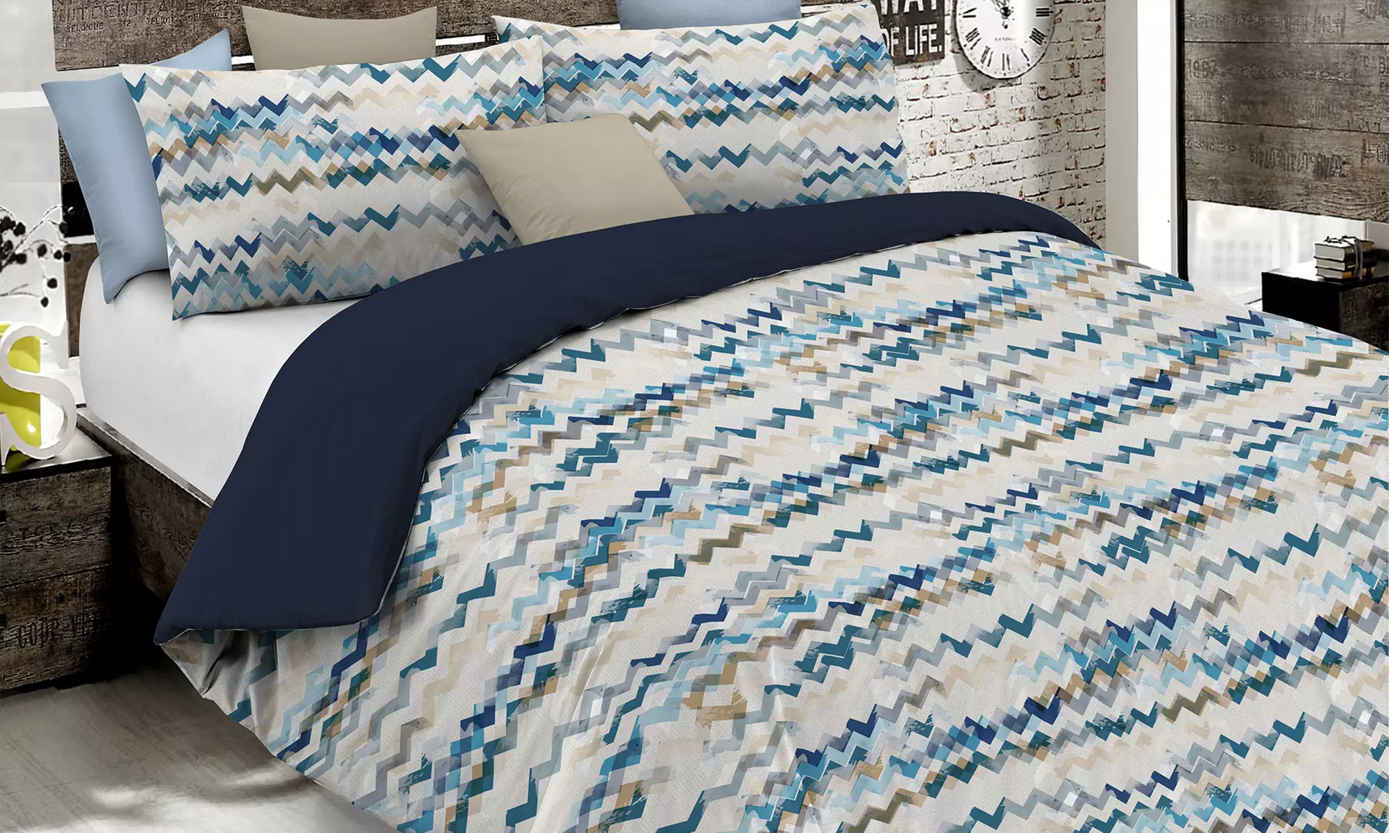 Copripiumino Fashion Made in Italy no stiro Datex