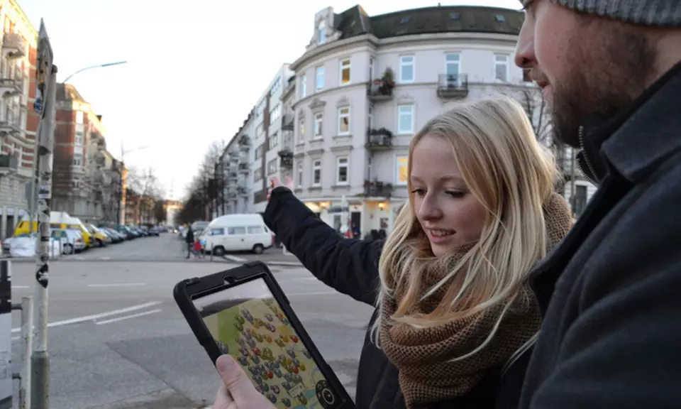 Interaktive Schnitzeljagd