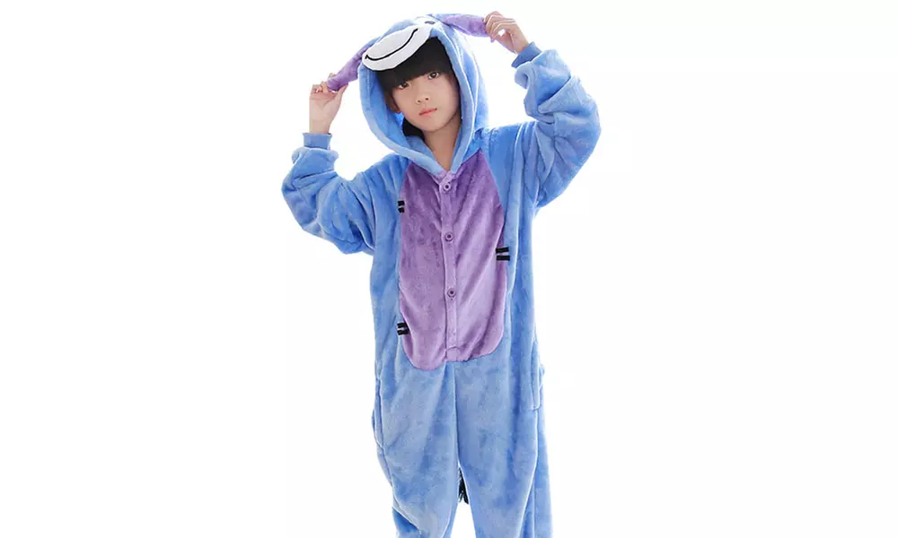 Kinder-Onesie in Tieroptik im Modell und in der Größe nach Wahl - Second Medium