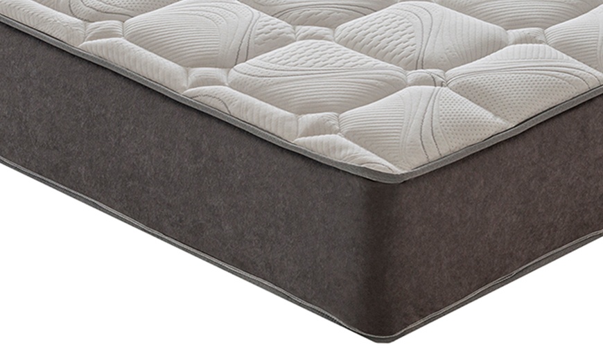 Image 3: Matelas hybride en mousse à mémoire de forme et ressorts ensachés 