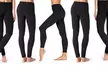 Lot de 3, 5 ou 10 leggings noirs - Image 4