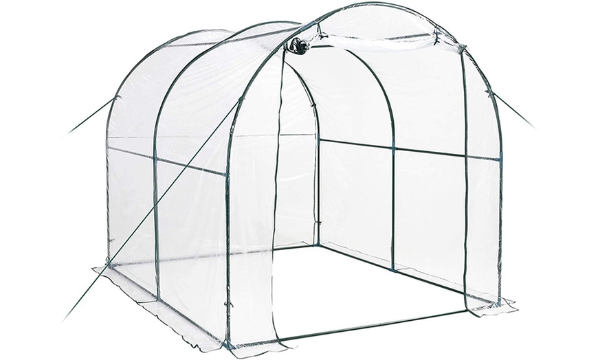 Image 13: Outsunny Greenhouse