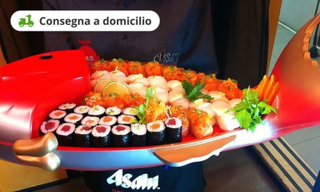 Buono di 5 o 10 € valido su tutto il menu da Sakana Sushi. Consegna a domicilio