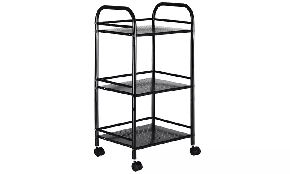 Carrello portaoggetti Bakaji per bagno o cucina, disponibile in 3 colori - Image 5