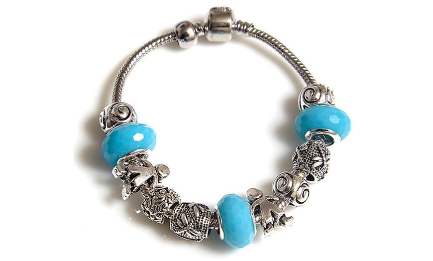 Image 2: Interchangeable Charm Bracelet