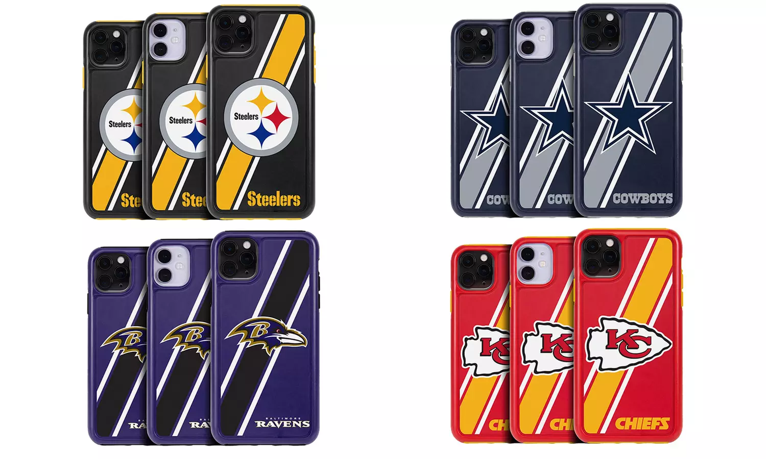 Forever Collectibles NFL Dual-Layer Apple iPhone 11/11 Pro/11 Pro Max Cases - Primary Image