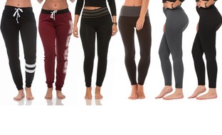 Coco Limon Women's Joggers and Leggings (6-Pack)