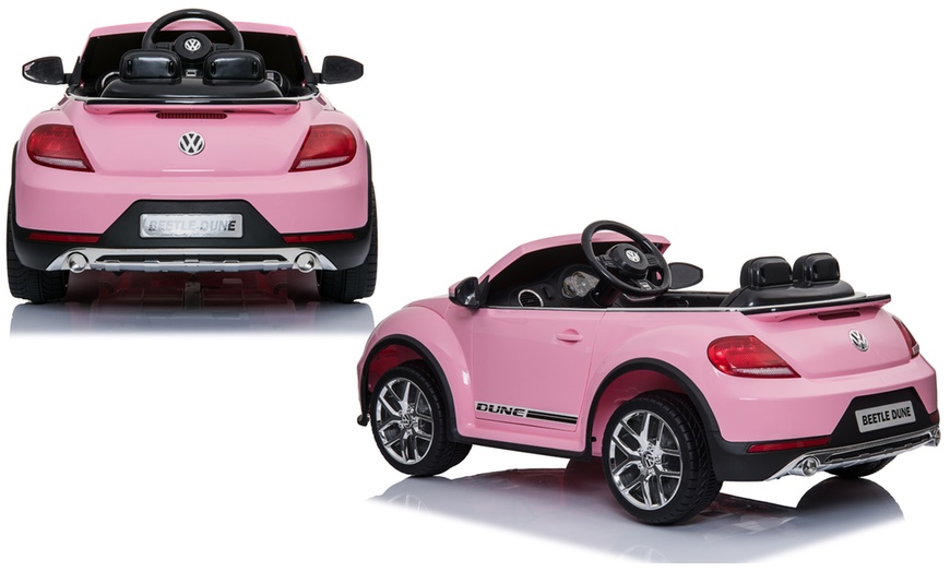 Image 17: Volkswagen Beetle Kids' Ride-On