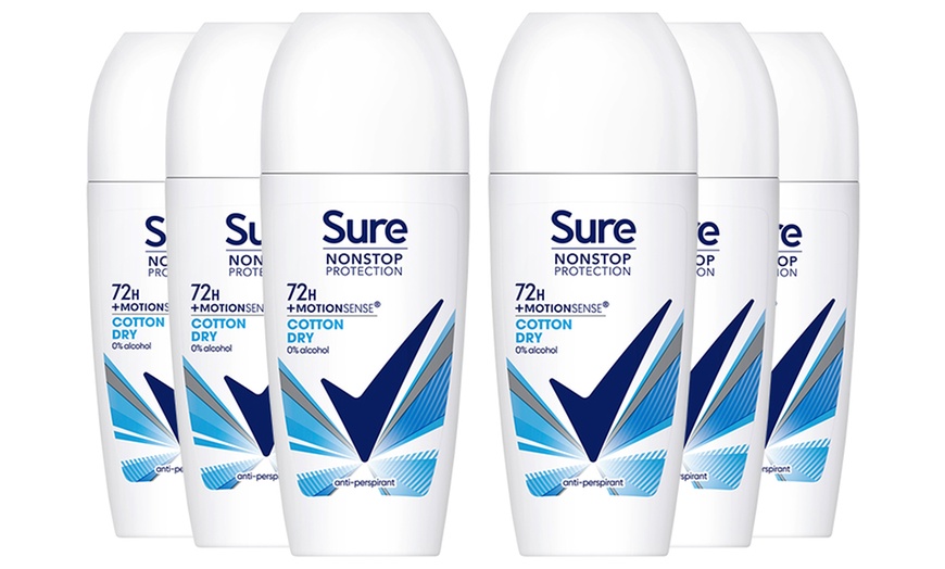 Image 3: Sure Non-Stop Protection Deodorant Roll-On 72H Motion Sense 50ml