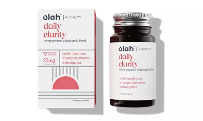 1, 2 of 3 verpakkingen Ohla CBD daily clarity capsules om mentale helderheid, concentratie en geheugen te bevorderen - Primary Image