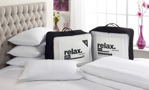 John Cotton Relax Duvet and Four Pillows