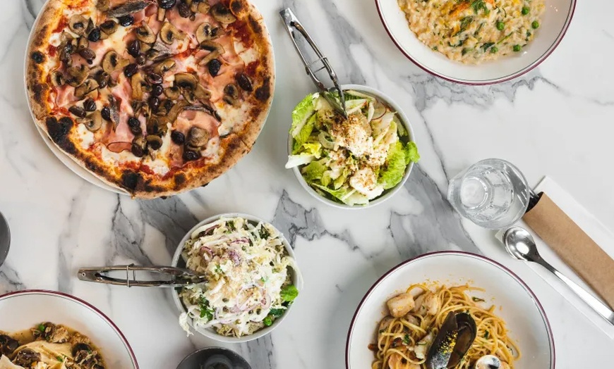 Image 1: 3-Course Italian Meal + Wine or Beer for One, Two, Four, or Six People