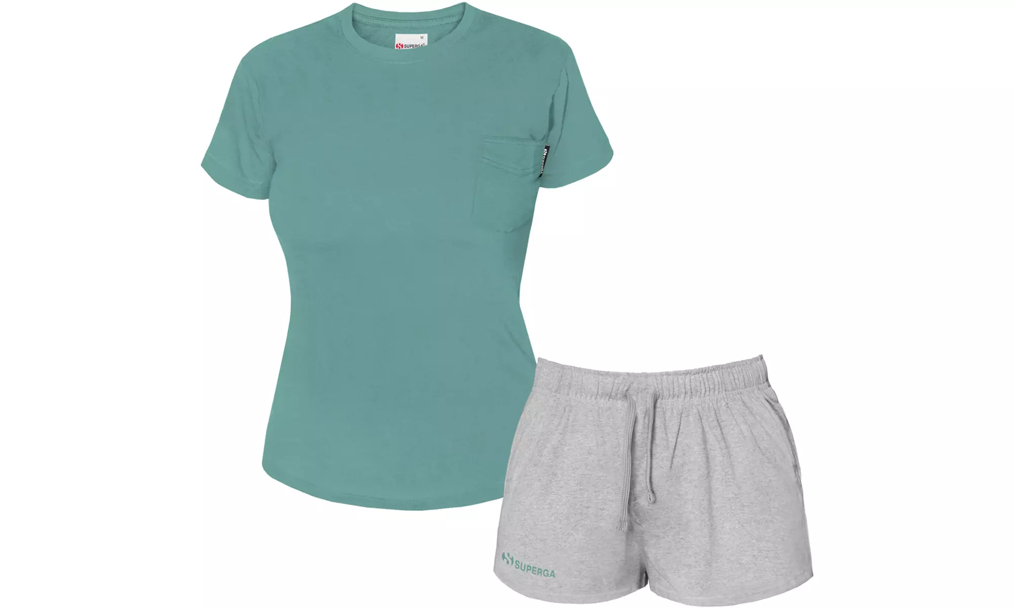 Completo corto Superga donna in cotone