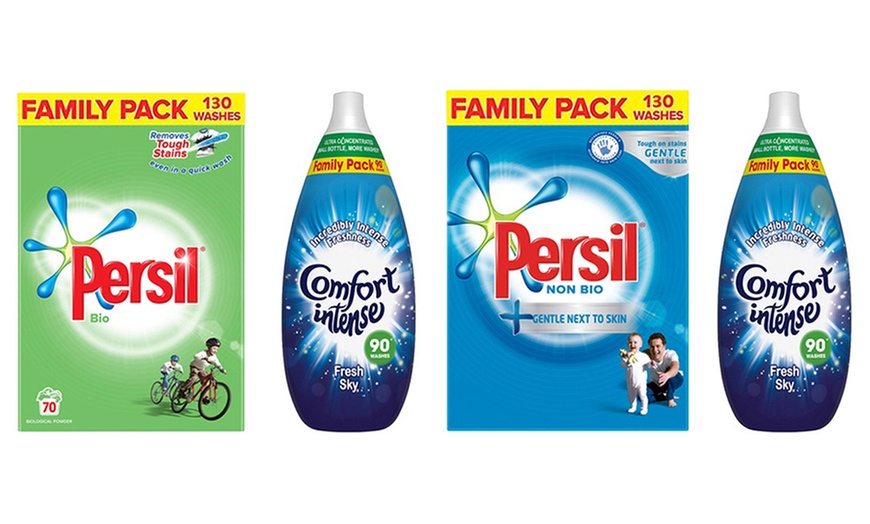 Image 1: Persil and Comfort Laundry Bundle