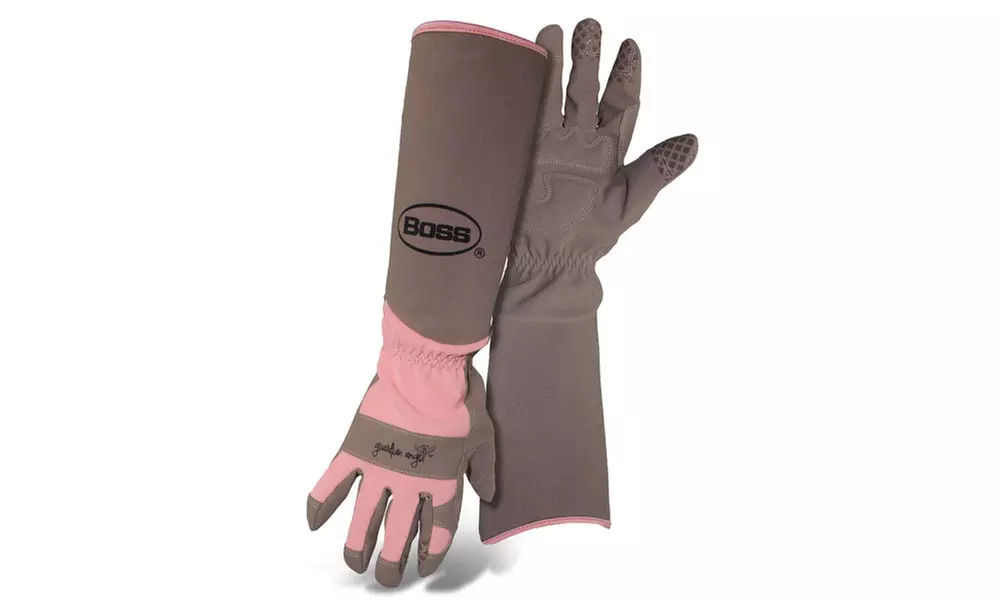 Boss Guardian Angel Women's Long-Sleeve Garden Gloves - Second Medium