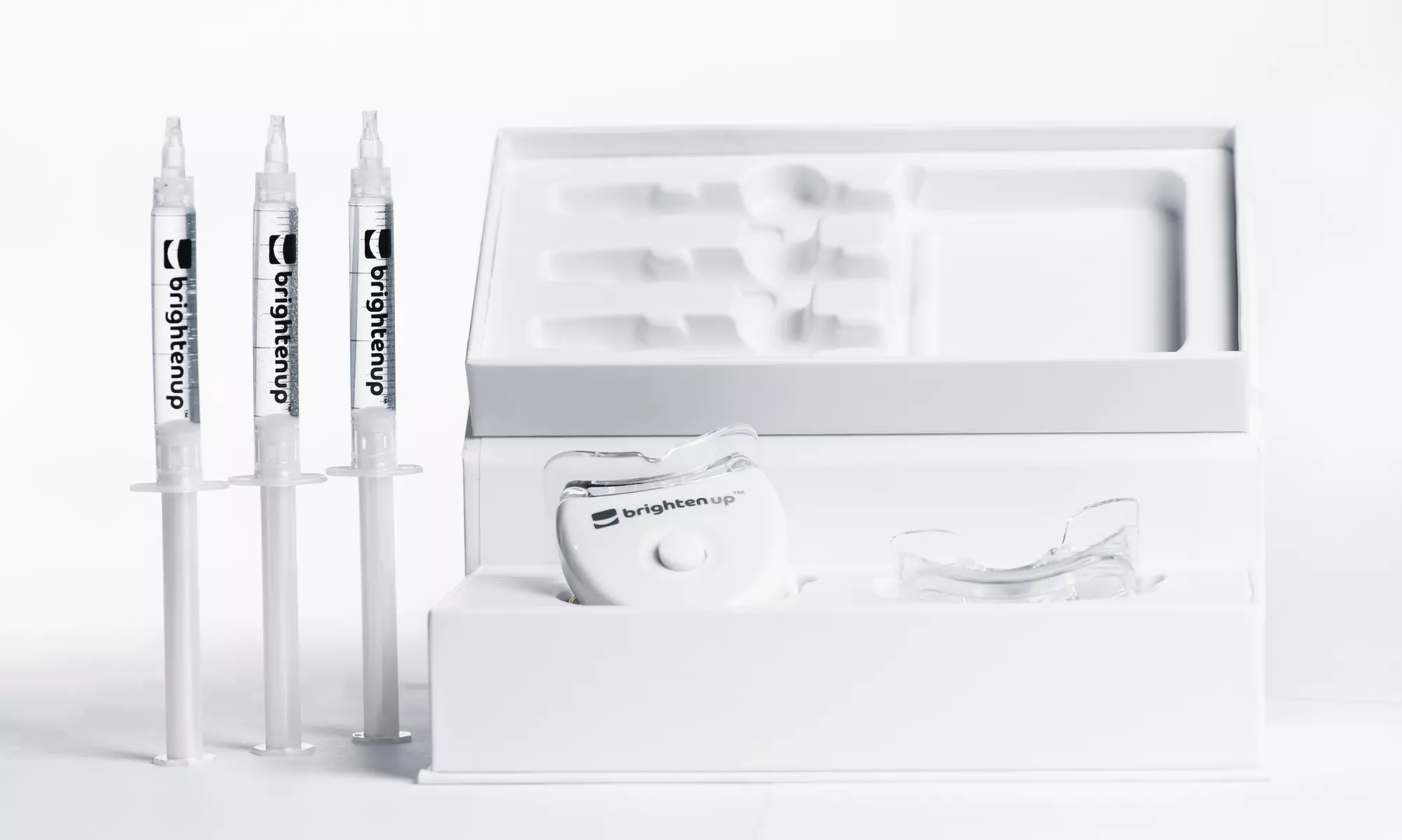 Up to 55% Off on Teeth Whitening - Home Tray / Pen at Brighten Up Dental Clinic