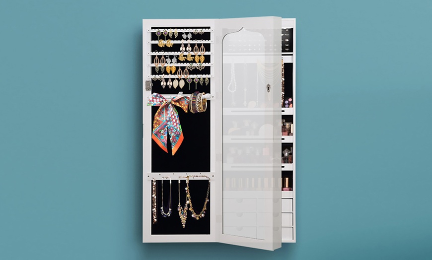 Image 28: Mirror Jewellery Cabinet